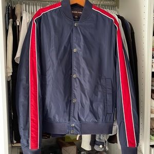Michael Kors Bomber Jacket. Small. Blue